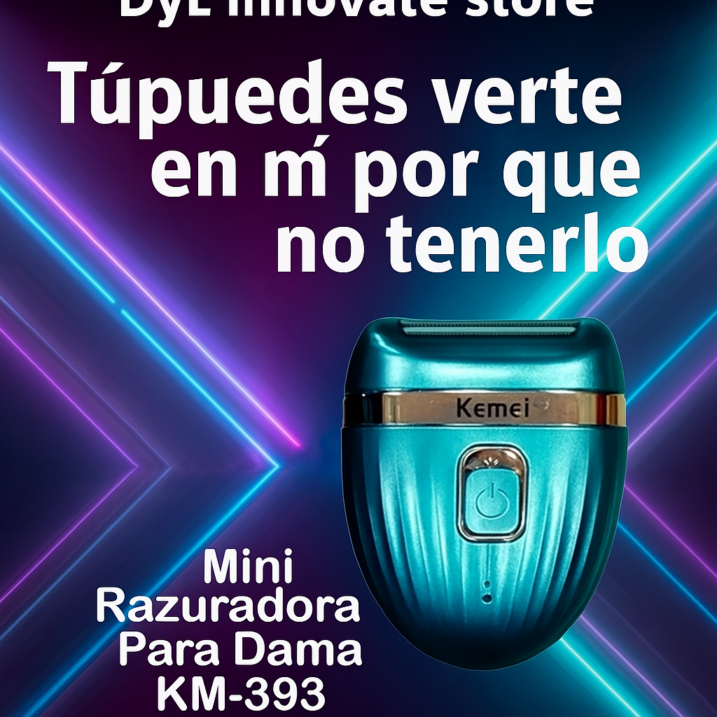 Maquina Shaver Femenina Ref: KM-393