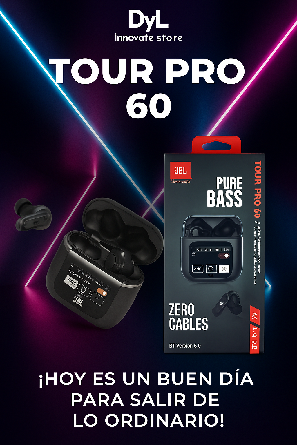 Audífono Tour Pro 60 JBL