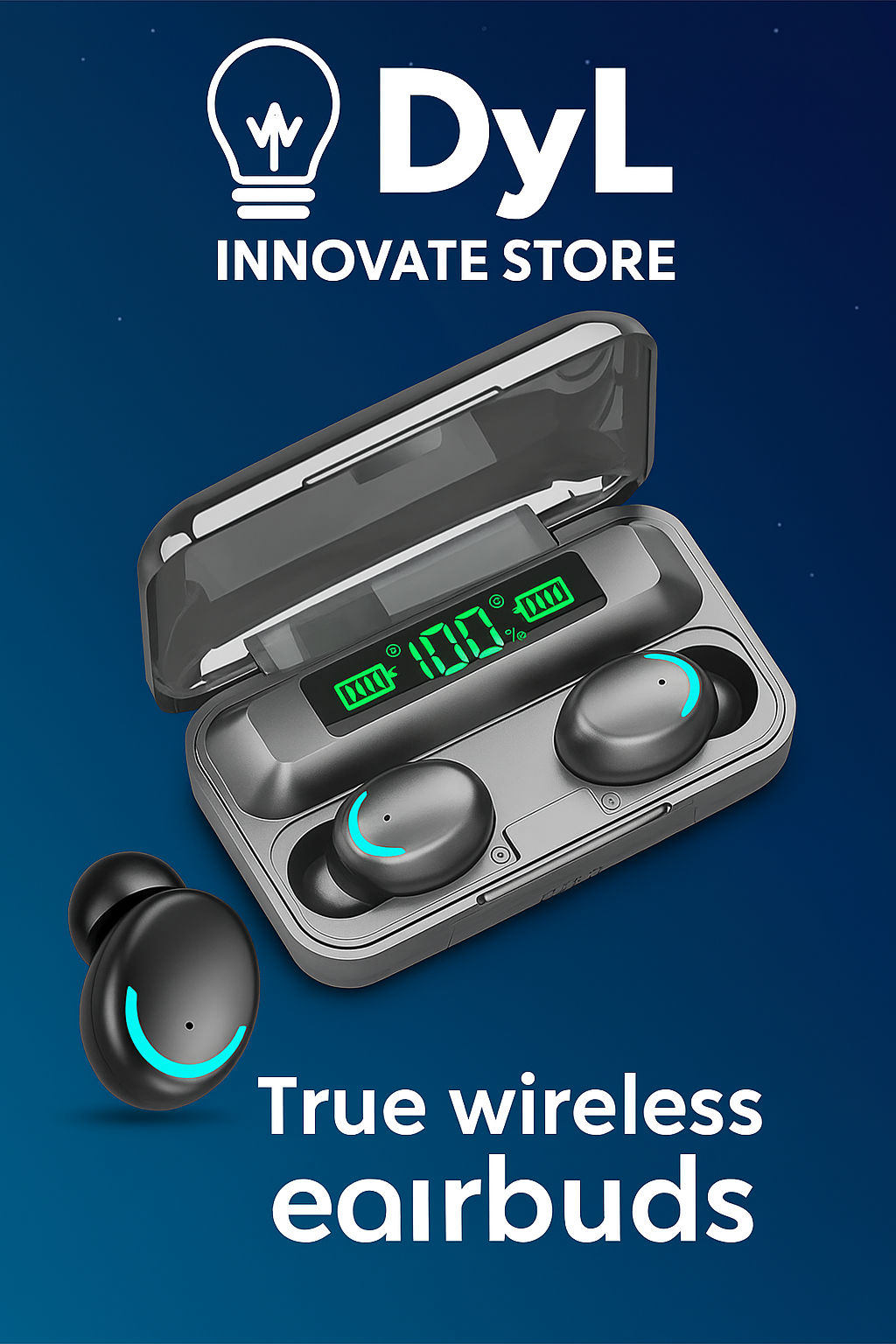 🎧 Audífonos F9 Bluetooth Inalámbricos Táctiles