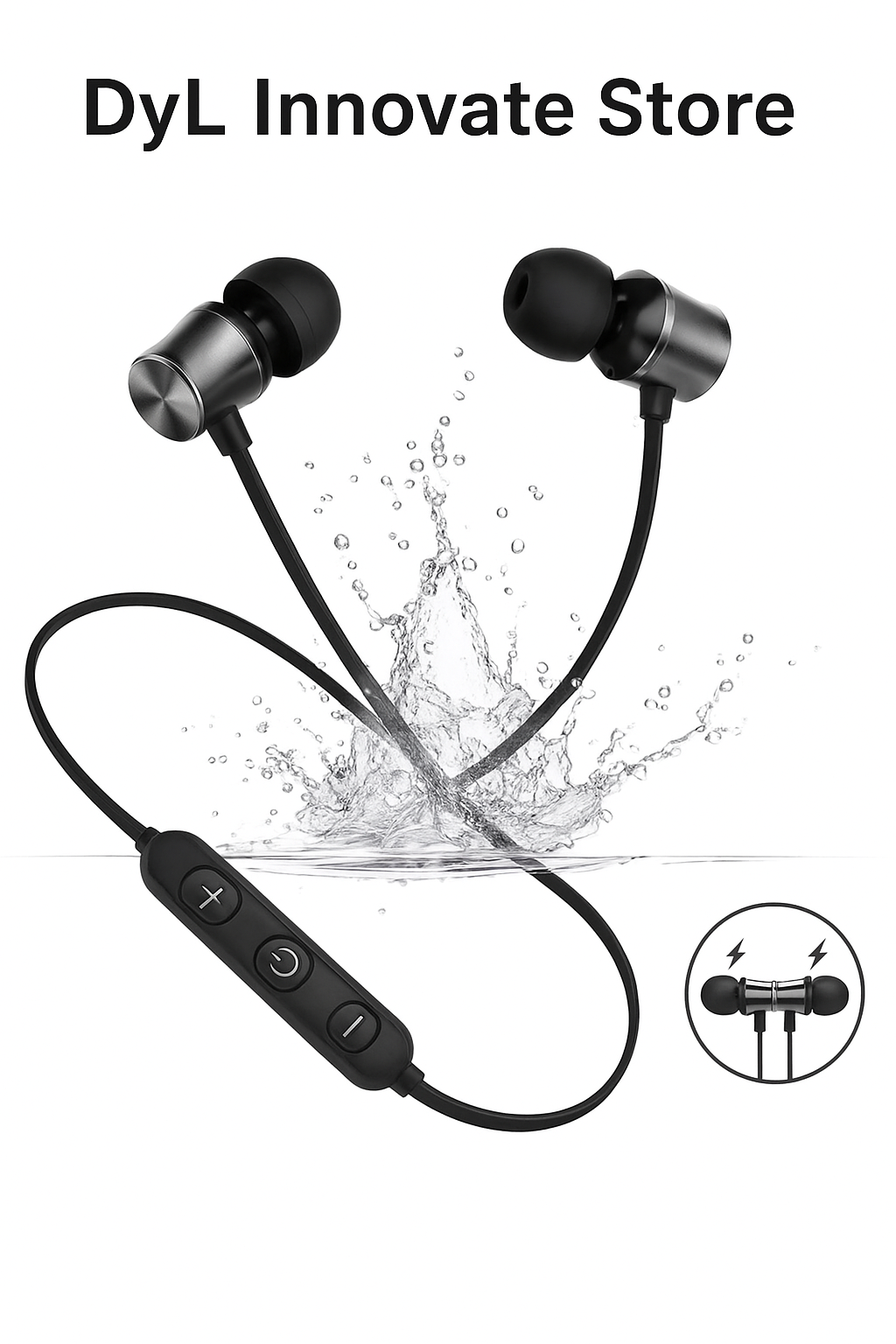 Audífonos Inalambrico Bluetooth Magnéticos Deportivos