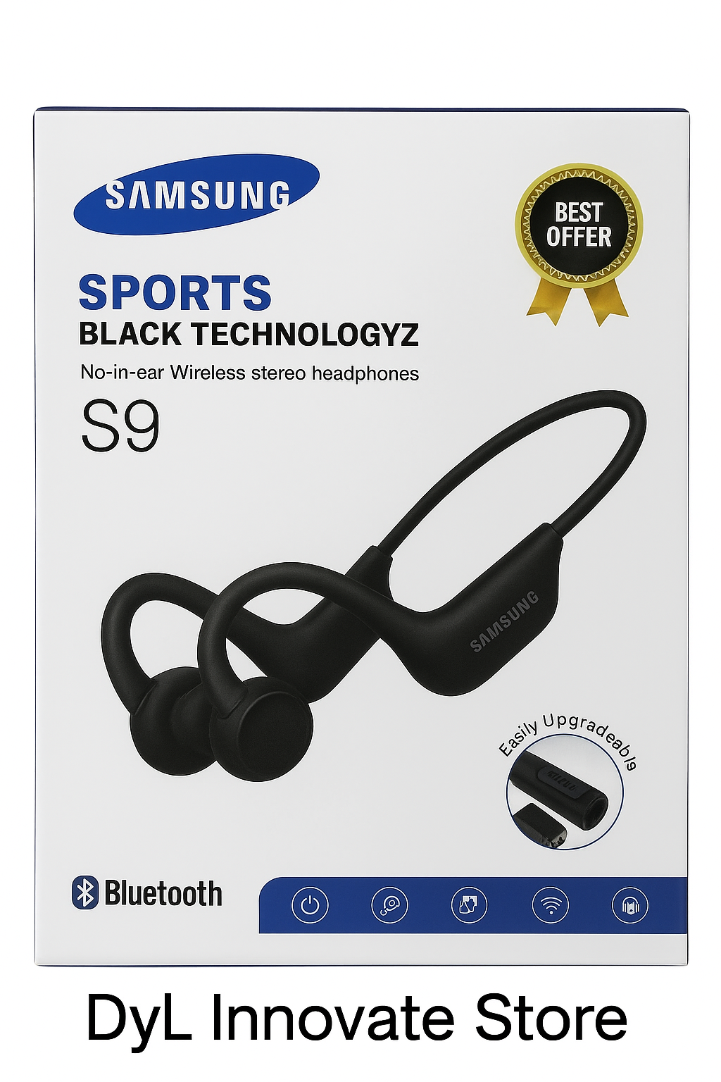 Audifonos Manos Osea Impermeable Libres Bluetooth Conducción