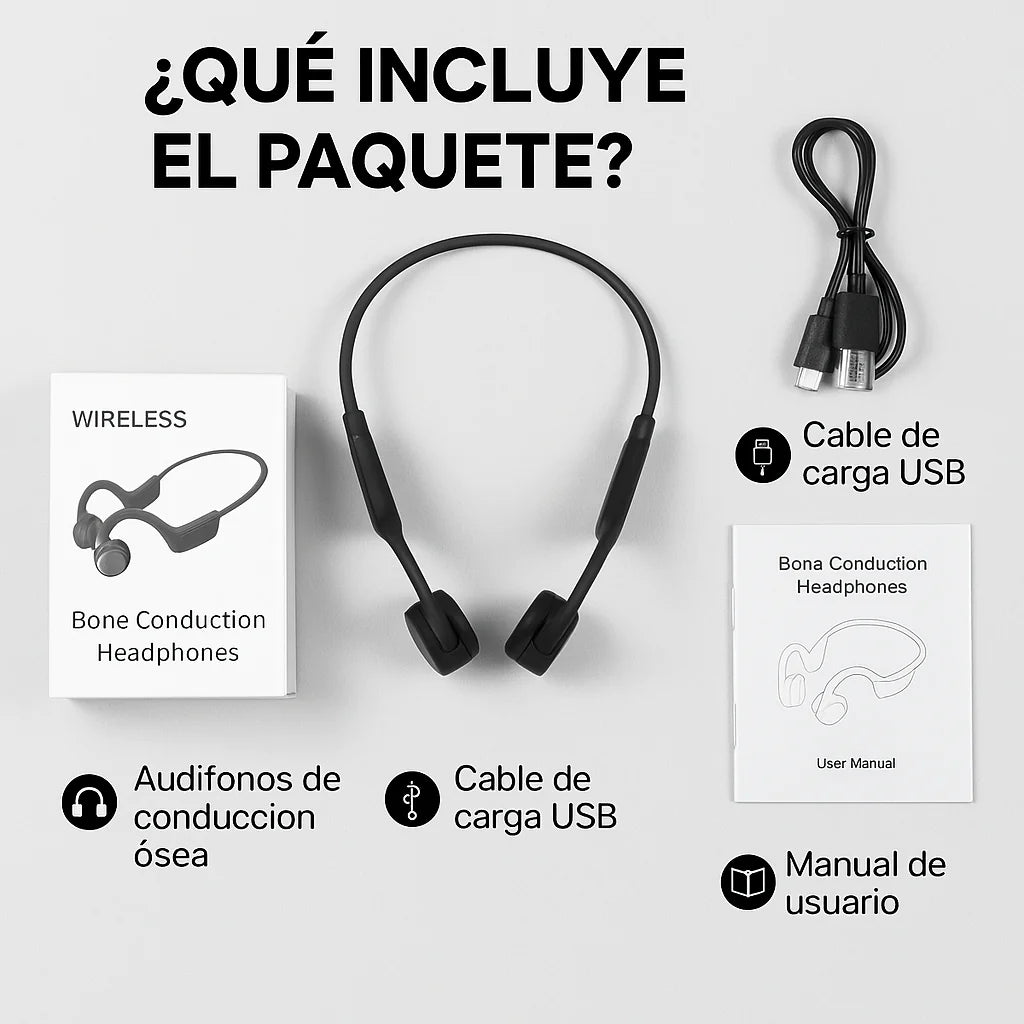 Audifonos Manos Osea Impermeable Libres Bluetooth Conducción