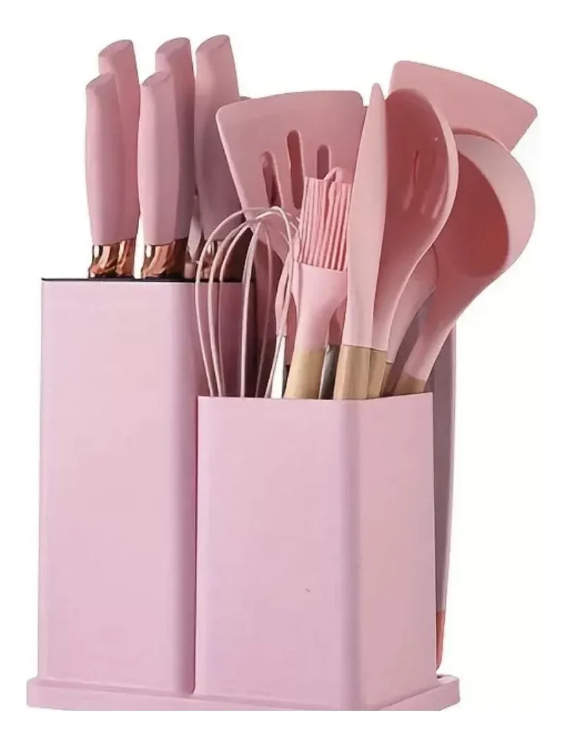 Juego De Utensilios De Cocina, Juego De 19 Utensilios De Cocina