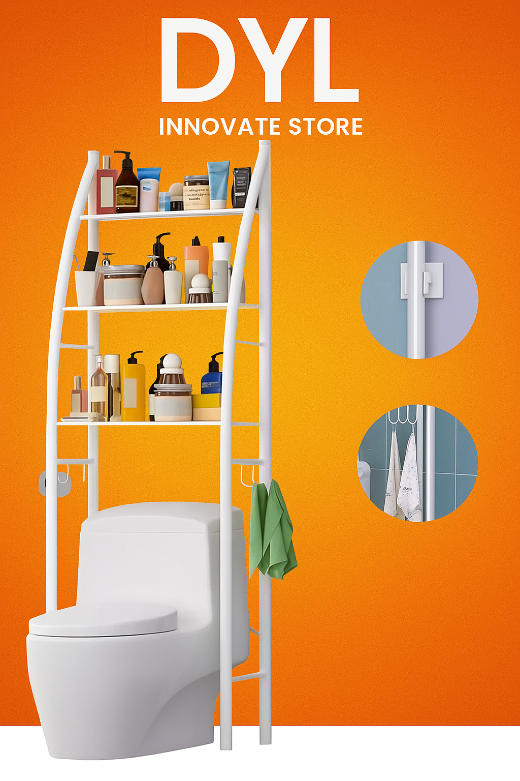 ✨ Estante Organizador de Baño Multifuncional
