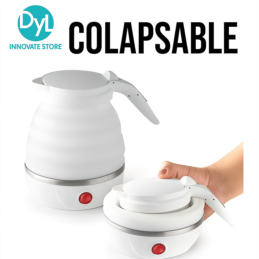 Calentador Hervidor De Agua Plegable Eléctrico Viaje 600ml
