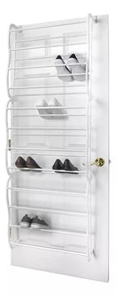 Organizador De Zapatos Zapatero Colgante Para Puerta 36 Par Color Blanco