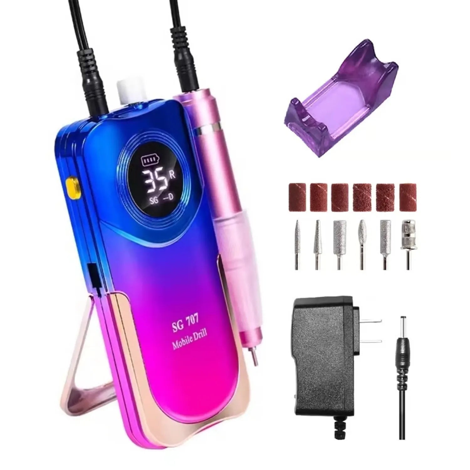 Pulidor De Uñas SG702 35.000 RPM