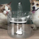 Fuente De Agua Para Mascotas Gatos Silencioso Automatico vidrio Ahorrar 50%