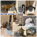 Fuente De Agua Para Mascotas Gatos Silencioso Automatico vidrio Ahorrar 50%