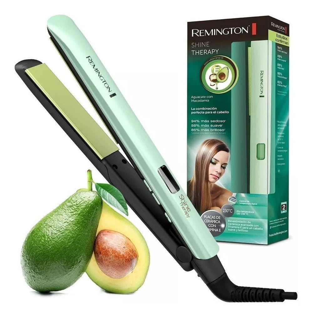 Plancha Alisadora Cabello Therapy Aguacate Remington S-9960 Ahorrar 47%