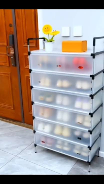 Zapatero de lujo con tapas 7 niveles. Mantén tu calzado ordenado 👟👟