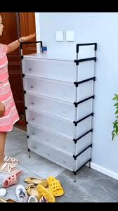 Zapatero de lujo con tapas 7 niveles. Mantén tu calzado ordenado 👟👟