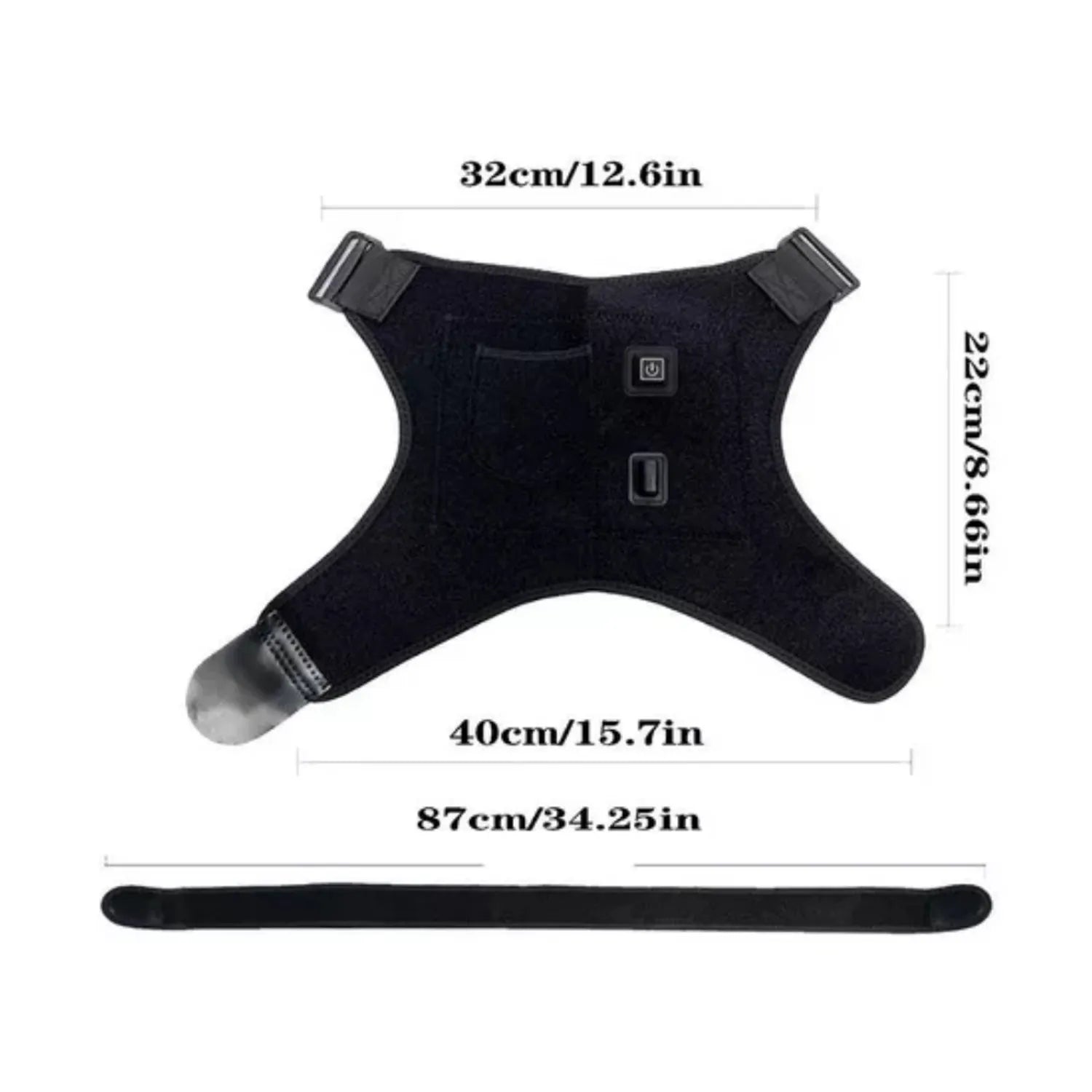 Hombrera ortopédica de calor - alivio total e indispensable