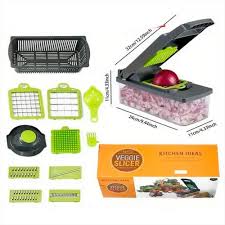 🥗 Picador y Cortador de Verduras Multifuncional – una gran experiencia en tu hogar