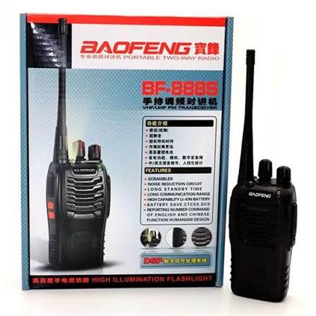 Walkie talkie baofeng - intercomunicación en donde te encuentres