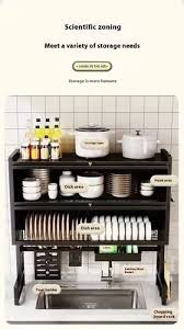 🏡✨ Estante de Cocina Multifuncional 2 en 1, 85X90  con tapas – Orden, Estilo y Comodidad