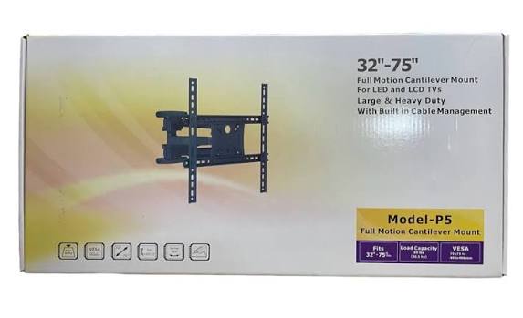 Base soporte para TV 32 a 75" P5 con brazo movible