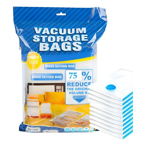 🧺 Bolsas de Almacenamiento al Vacío – Ahorra Espacio y Protege tu Ropa