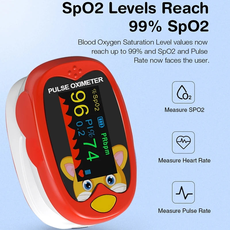 Oxímetro portátil pediátrico - digital y confiable