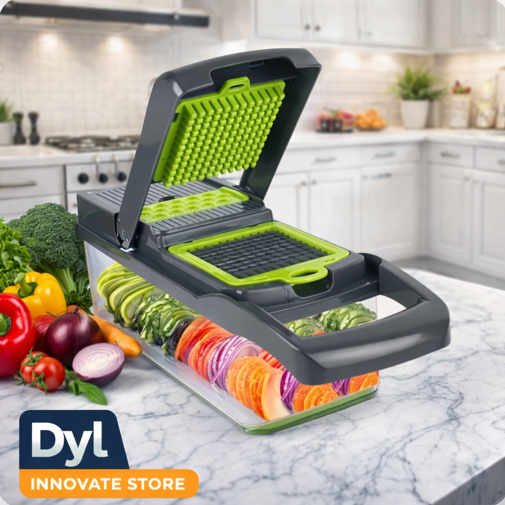 🥗 Picador y Cortador de Verduras Multifuncional – una gran experiencia en tu hogar