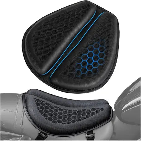 Cojín en gel ergonómico para moto alta calidad