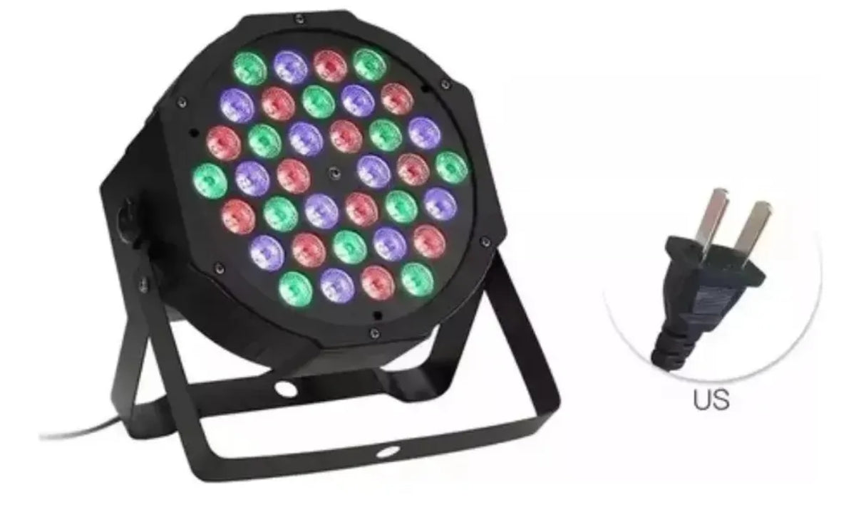 Luz LED RGB audio rítmica perfecta para fiestas y discotecas