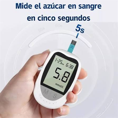 Glucometro medidor con tiras reactivas - mantén tu salud monitoreada