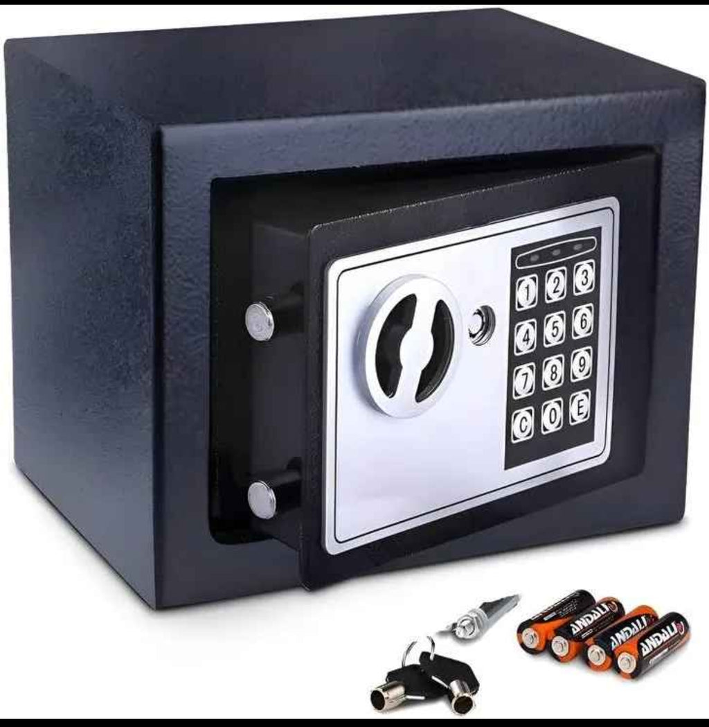 Caja fuerte digital con clave segura y confiable