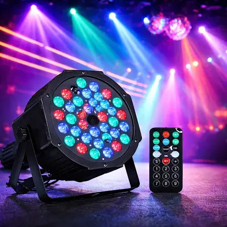 Luz LED RGB audio rítmica perfecta para fiestas y discotecas