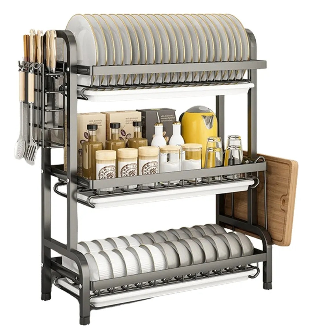 🖤 Organizador de Cocina Premium 3 Niveles
Más orden, más espacio, más estilo