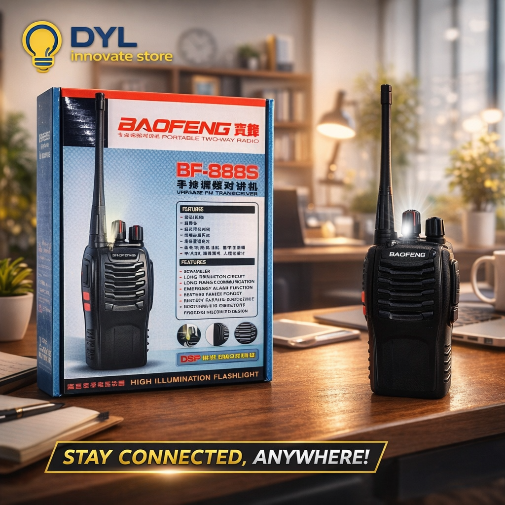 Walkie talkie baofeng - intercomunicación en donde te encuentres