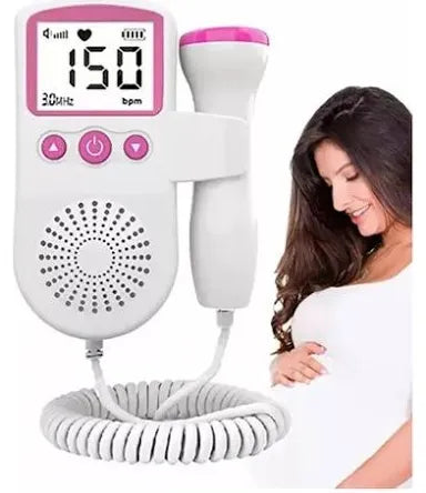 💗 Doppler Fetal Portátil – Escucha el Corazón de tu Bebé