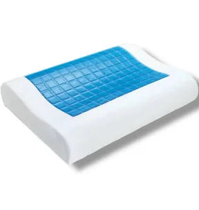 Almohada ergonómica de gel refrescante alivio y descanso