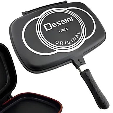 Sartén dessini italiano doble parrilla de 36 cms