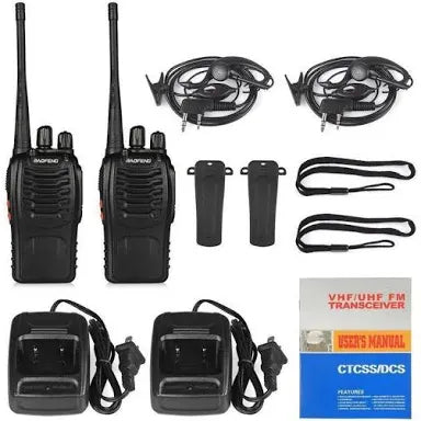 Walkie talkie baofeng - intercomunicación en donde te encuentres