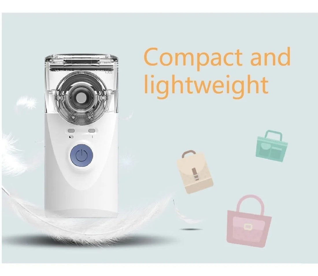 🌬️ Nebulizador Portátil Recargable, uso adulto y pediátrico – Respira Mejor Donde Estés