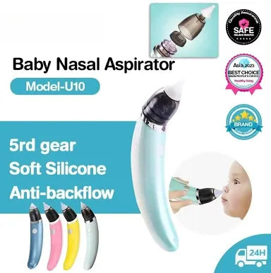 🍼✨ Aspirador Nasal Eléctrico para Bebés – Suavidad, Seguridad y Amor en Cada Uso