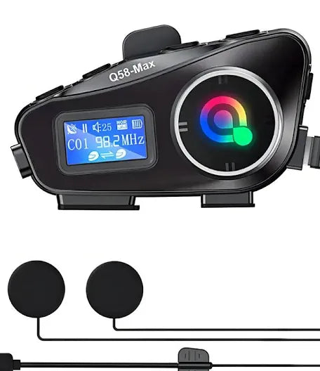 Intercomunicadores X2 Q58 Max - conexión entre cascos
