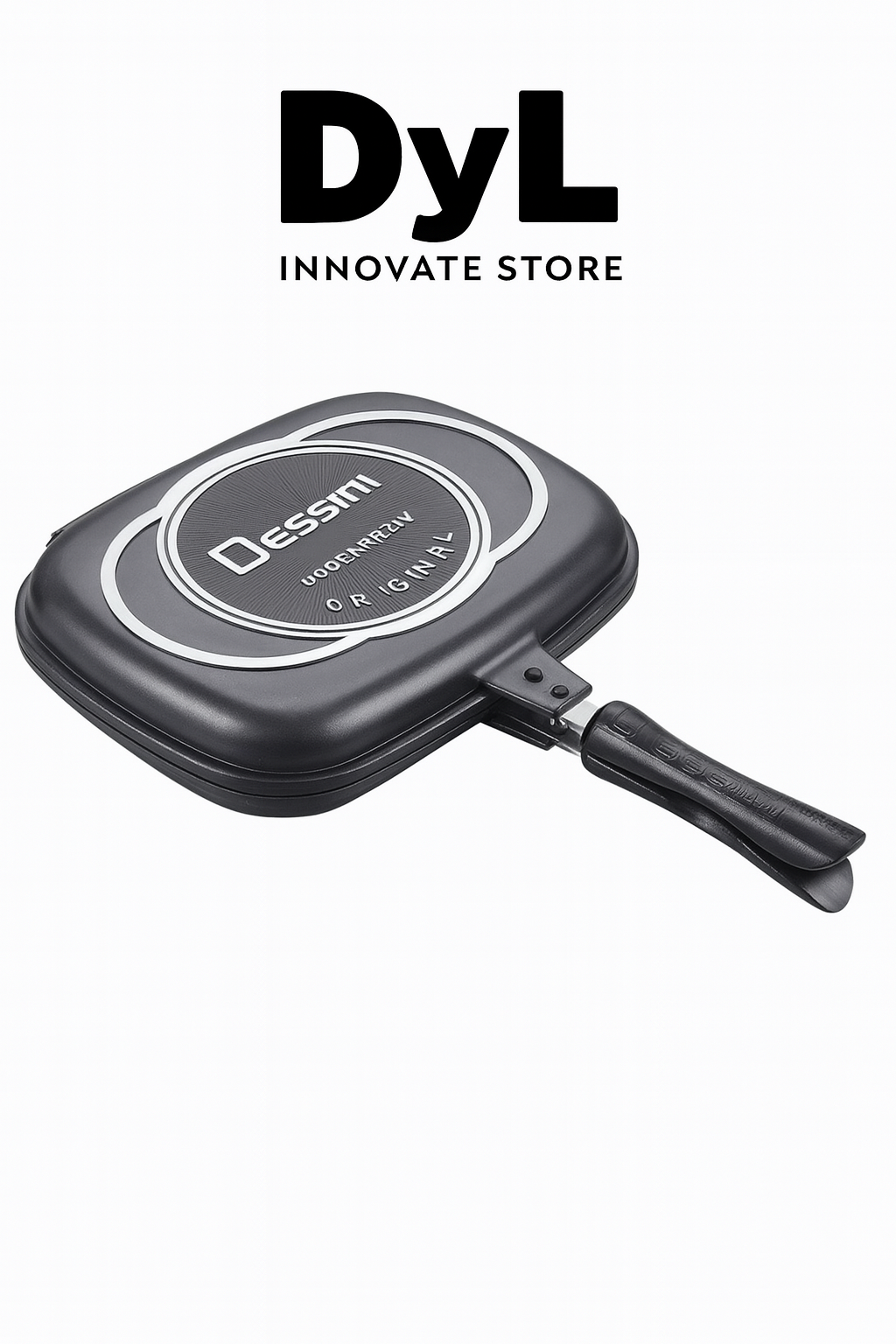 Sartén dessini italiano doble parrilla de 36 cms