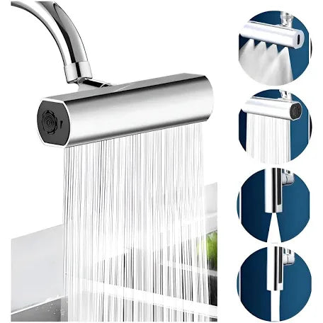 Grifo Extensor Multifuncional 4 en 1 – Ahorra Agua y Facilita tu Día a Día