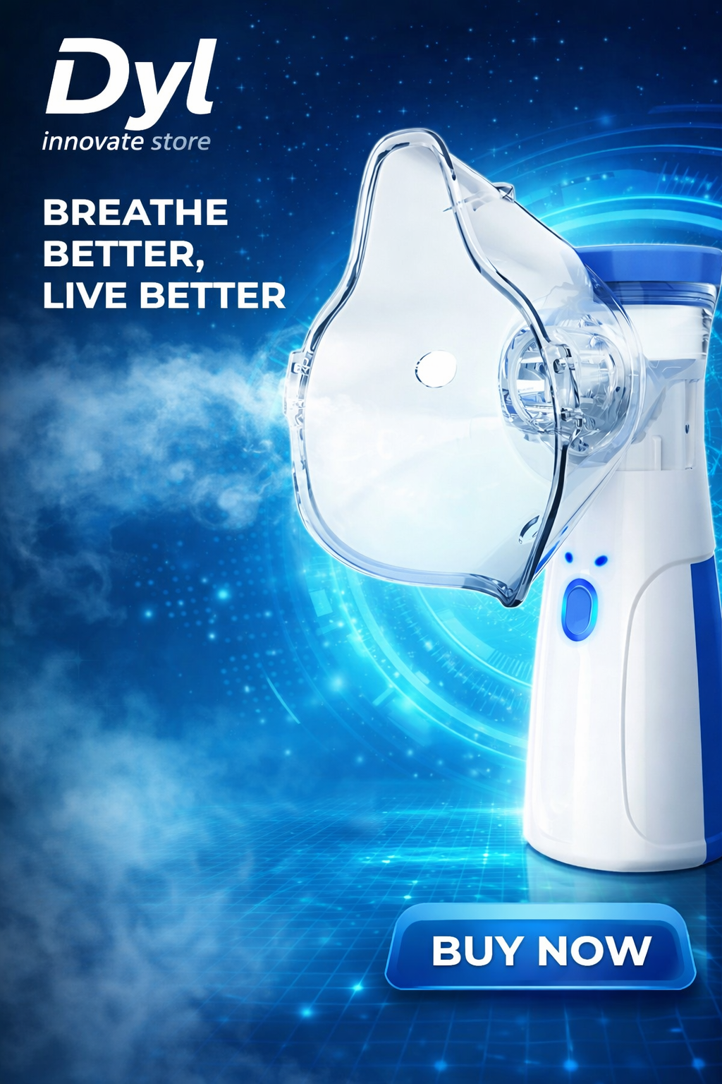 🌬️ Nebulizador Portátil Recargable, uso adulto y pediátrico – Respira Mejor Donde Estés