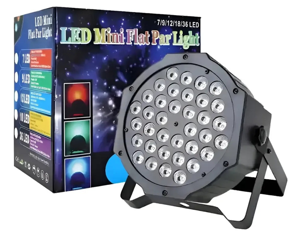 Luz LED RGB audio rítmica perfecta para fiestas y discotecas